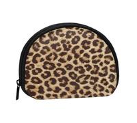Mini porte-monnaie pour pêche à la truite de ruisseau pour femmes, filles et enfants, Imprimé léopard amusant., Taille unique