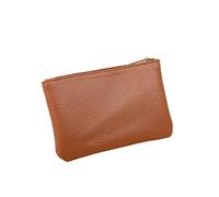 Mini Portefeuille à pièces Porte-Monnaie en Cuir PU Unisexe, 2 pièces, Motif Litchi, Fermeture éclair, Ultra-Mince, Court, Sac de Rangement for Monnaie, clés, Mini Porte-Monnaie(Color 11)