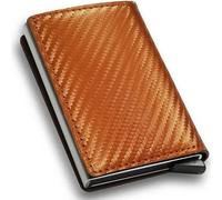 MINI PORTEFEUILLE Izmael Double Meg-Brown KP25397