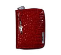 Mini-portefeuille rouge Jennifer Jones cuir D2OPJ109R