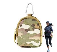 Mini portefeuille zippé - Petit portefeuille à fermeture éclair, sac portable | Porte-clés à la mode, support léger pour espèces, cartes, bouchons d'oreilles, clés de voiture, femmes, hommes, voyages