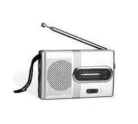 Mini Poste Radio de Poche Style Rétro 2 Band AM-FM Alimentation Piles BC-R21 Label