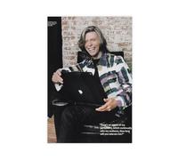 Mini poster vintage original de David Bowie, New York City de mai 2000 - Décoration sur toile pour chambre à coucher, bureau, chambre, cadeau - 40 x 60 cm