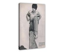 Mini poster vintage original de Keith Richards (The Rolling Stones), France, début des années 1970, décoration murale pour salon, chambre à coucher, 30,5 x 2,5 cm