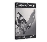 Mini poster vintage original _ Magazine Clipping - Sinead O'Connor - Am I Not Your Girl_ Poster sur toile Décoration murale pour salon, chambre à coucher 40 x 60 cm