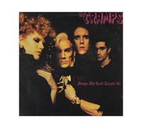 Mini poster vintage original _ Magazine Clipping - The Cramps - Songs The Lord Taught Us - Impression sur toile - Décoration murale pour salon, chambre à coucher - 30 x 30 cm