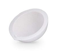 Mini Pot en céramique d'alumine de Tasse de Plat de creuset pour la Fonte de bâti raffinant l'or argenté de cuivre ferraille des Cartes de Circuits de Bijoux en métal, 1pc Quartz Fonda