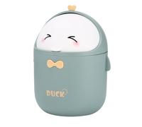 Mini Poubelle De Bureau, Mini Kawaii Poubelle de Table avec Couvercle, Petite Poubelle de Style Dessin Animé, poubelle Enfant, Mini Poubelle Salle, pour Chambre à Coucher, Salon Bureau Trash Can
