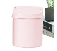 Mini poubelle de bureau - Poubelle de table avec couvercle à bascule - Poubelle anti-odeur pour une utilisation dans la cuisine, la chambre à coucher, le dortoir, la maternelle et la salle de classe