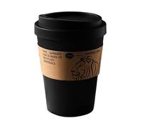 Mini Poubelle En Forme De Tasse De Café - Mini Poubelle Durable | Poubelle Extérieure Avec Couvercle | Bac De Stockage Durable | Couvercle De Swing Panier De Contenant De Rangement Durable Pour Les Bu