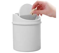 Mini poubelle - innovante conception inno-vante de couple de clapiers de petite poube-lle | Couverture détachable -belle avec couvercle | Minuscules bacs à déchets pour la maison, le bureau, la cui