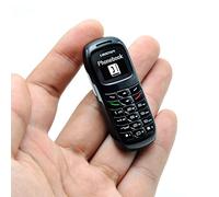 Mini Pouce Téléphone Portable L8STAR BM70 Bluetooth 0.66" OLED Casque Casque Casque GSM SIM Plus Petit FM Dialer Musique MP3 (Noir)