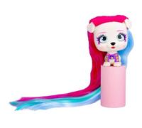 Mini poupée VIP Pets IMC TOYS - Bow Power - Gwen - Cheveux extra longs - Accessoires colorés