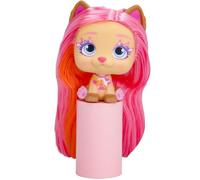 Mini poupées VIP Pets IMC TOYS - Bow Power - Shiara - Cheveux extra longs - Accessoires inclus
