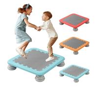 Mini pour les tout-petits de 3 ans et plus, plaisir de saut intérieur/extérieur, intégration sensorielle d'autisme, base antidérapante, équinte de jeu sûre, cadeaux pour garçons et filles, capacité de