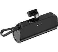 Mini Power Bank, Powerbank 500 mAh USB-C 10 W Chargeur portable Quick Charge, batterie externe pour sac/voyage/augmentation de la capacité, compatible avec Galaxy S25 S24/Huawei/LG/Pixel/Nexus/Redmi