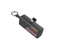 Mini Powerbank 8000mAh avec Connecteur USB-C intégré et Format Porte-Clé LinQ Noir