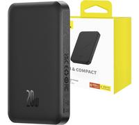 Mini Powerbank magnétique Baseus 5000Mah, Usb-C 20W (Noir)