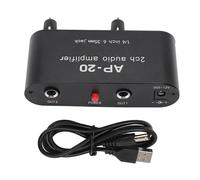 Mini PréAmplificateur Audio Stéréo, Mini Amplificateur HiFi intégré à 2 Canaux, Récepteur D'amplificateur Stéréo pour Ordinateur de Bureau Numérique, Carte D'amplification Audio