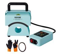 Mini Presse à Chaud pour Casquettes Portable-VEVOR-180 x 95 x 235 mm-Presse pour l'Impression de Chapeaux-Verte