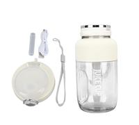Mini presse-agrumes portable rechargeable sans fil, mélangeur multifonctionnel avec capacité de 1,2 L pour voyage, camping, salle de sport, bureau, fabriqué en ABS PC en acier