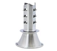 Mini presse-citron manuel | Presse-citron pour cuisine | Presse-citron portable pour voyage, camping et utilisation quotidienne | Presse-agrumes et citron vert antiadhésif en acier inoxydable avec