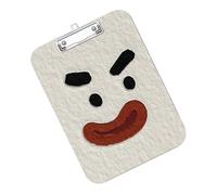 Mini presse-papiers 15,2 x 20,3 cm A6 mignon drôle léger bloc-notes | Porte-bloc de poche pour employés de bureau, enseignants, maison, école, salle de classe, restaurant, réunions
