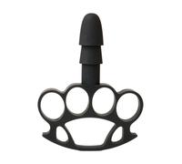 Mini prise anale vaginale gode noir lisse petite faute portable dilatateur