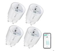 Mini prise connectée Wi-Fi KETOTEK, mesure de la consommation électrique, compatible avec Alexa, contrôle par application