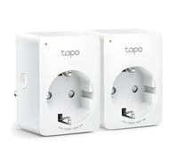 Mini prise intelligente - TP-Link - Tapo P100 - Pack de 2 - Wi-Fi - Contrôle vocal