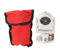 Mini prisme de station totale en verre K9 de 25,4 mm, prisme d'arpentage de haute précision pour l'arpentage des tunnels, des métros, des barrages, des chemins de fer, des pentes