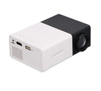 Mini-projecteur 1080P 128 Go 12.5x8.5x4cm Noir/Blanc