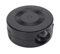 Mini projecteur, 1080P Même Fonction d'écran Haut-Parleur intégré Projecteur Portable Lentille Optique Prise en Charge de l'alimentation Mobile Projecteur d'extérieur