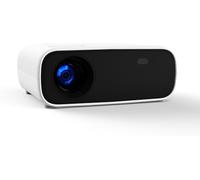 Mini projecteur 2024, 18 000 lumens, Bluetooth, prise en charge 1080p, 5G WiFi LCD, home cinéma, projecteur portable, compatible avec iOS/Android/ordinateur portable/HDMI/PC/TV Stick/USB (noir)