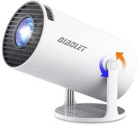 Mini Projecteur 2025 Android 13.0 Videoprojecteur 4K 1080P Supportée, Portable Projecteur Video Wifi6 Bluetooth, Auto Keystone, 180° Rotation Compatible Avec Phone/Hdmi/Usb/Tv Stick