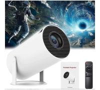 Mini projecteur 2025 LED 10 000 lumens 4K/1080p UHD portable avec Wi-Fi, Bluetooth et fonction home cinéma. Offre à -50 %.