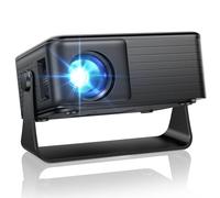 Mini Projecteur, 2026 Upgraded AKIYO O1 Videoprojecteur 1080P Full HD Supportée, 15000 LM, Auto Keystone, Retroprojecteur Rotabile 360°, Zoom 50%, Projecteur Video Compatible iOS Android HDMI,Noir