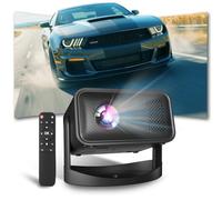 Mini Projecteur 4K, Video Projecteur Portatif [App intégrée] WiFi et Bluetooth, Focus Électronique, Auto Keystone, Supporte 4K 1080P Videoprojecteur Home Cinema pour Téléphone/PC/clé TV