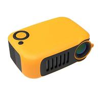 Mini projecteur, 800 lumens, rapport de contraste 1000:1, résolution native 320 x 240p, prend en charge 1080p, orange, écran LCD LED, USB, connectivité HDMI, portable, support de table