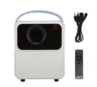 Mini projecteur avec fonction Bluetooth, projecteur intelligent avec système Android TV, affichage 1080p, technologie de transmission de lumière