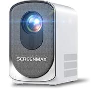 Mini Projecteur avec Wi-Fi Bluetooth SCREENMAX C7 Vidéoprojecteur 12000L Full HD 1080P Supportée Focus électrique Cinéma Maison