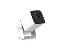 Mini projecteur avec WiFi et Bluetooth, support portable 1080p 4K, support réglable à 270°, projecteur de cinéma maison extérieur avec Android TV 13, 2.4G/5G, 300 ANSI Auto Keyston (18000)