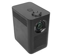 Mini Projecteur avec WiFi, Projecteur de Film Intelligent 4K 720P, Image 100 Pouces, 120 ANSI LM, Correction Trapézoïdale, TV Compatible, iOS, Android (Prise UE)