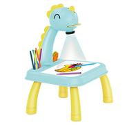 Mini Projecteur De Dessin Pour Enfants, Avec Lumière Led, Pour Dessiner Sur La Table, Jouet Éducatif Pour Tout-Petits
