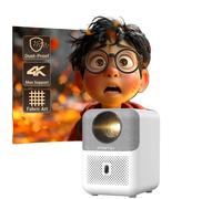Mini projecteur de home cinéma intelligent, prise en charge 4K, 300 lumens ANSI, compatible Bluetooth , U4