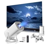 Mini projecteur de Jeu S40, projecteur de Console de Jeu rétro 120 Pouces, projecteur vidéo Portable avec 22000+ Jeux intégrés, Film à cailbration Automatique 4K pour Iphone,64G-No Controller