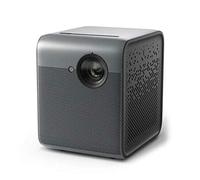 Mini projecteur DLP 3D projecteur 550Ansi Lumens 1080p Support 4K Android 2 + 16 Go Correction trapézoïdale à quatre voies Projecteur de cinéma maison intelligent Projecteur de cinéma maison (couleur