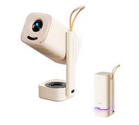 Mini projecteur 【Dolby Audio & Turbo Sonic Bass】 Yaber T1 Pro Projecteur Intelligent Full HD 1080P avec HDR 10, WIFI6, Bluetooth 5.4, Prend en Charge la Rotation à 180°, autofocus et Keystone