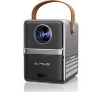 Mini Projecteur¿Focus Électrique¿ 25000 Lumens 1080P Vidéoprojecteur Portable Fhd 4K Supporté Wifi Bluetooth, Courte Focale Rétroprojecteur 4K Wifi6 Zoom 50% Home Cinéma Pour Phone/Ps5 Hdmi Av Usb