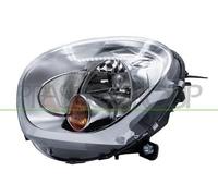 MINI PROJECTEUR GAUCHE H4 ÉLECTRIQUE AVEC MOTEUR-INDICATEUR DE DIRECTION ORANGE